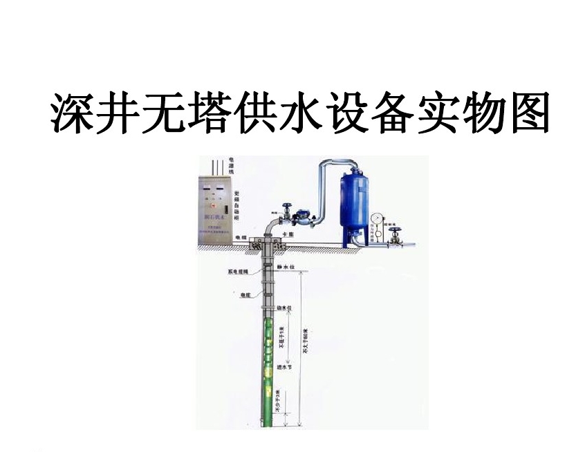 怀仁市井泵无塔式供水设备